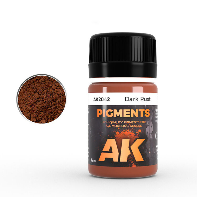 AK Interactive AK Interactive: Pigments - Dark Rust