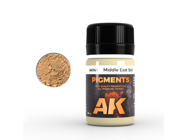 AK Interactive Pigments - Middle East Soil
