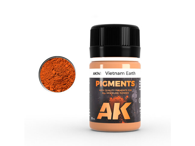AK Interactive Pigments - Vietnam Earth