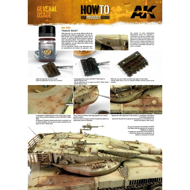 AK Interactive AK Interactive: Pigments - Track Rust