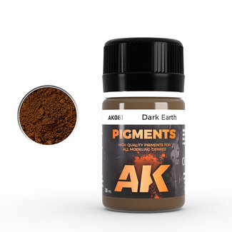 AK Interactive Pigments - Dark Earth
