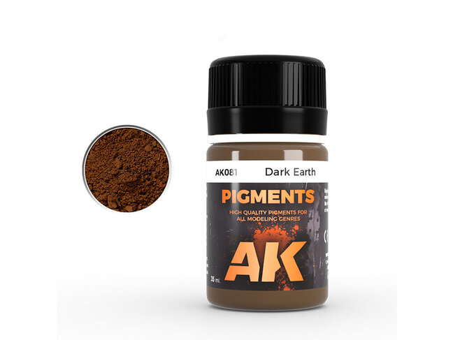 AK Interactive Pigments - Dark Earth