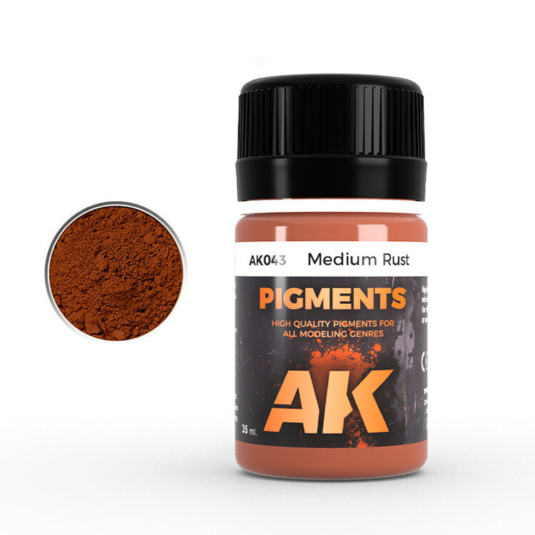 AK Interactive AK Interactive: Pigments - Medium Rust