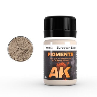 AK Interactive Pigments - European Earth
