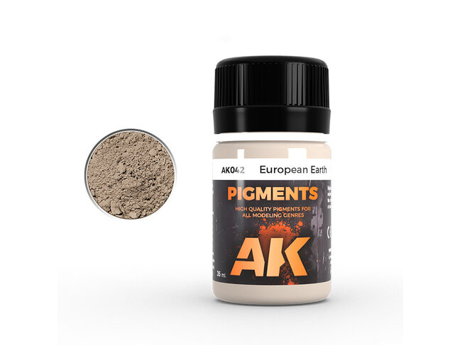 AK Interactive Pigments - European Earth