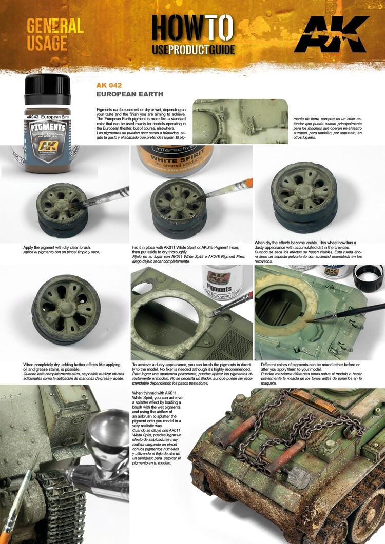 AK Interactive AK Interactive: Pigments - European Earth