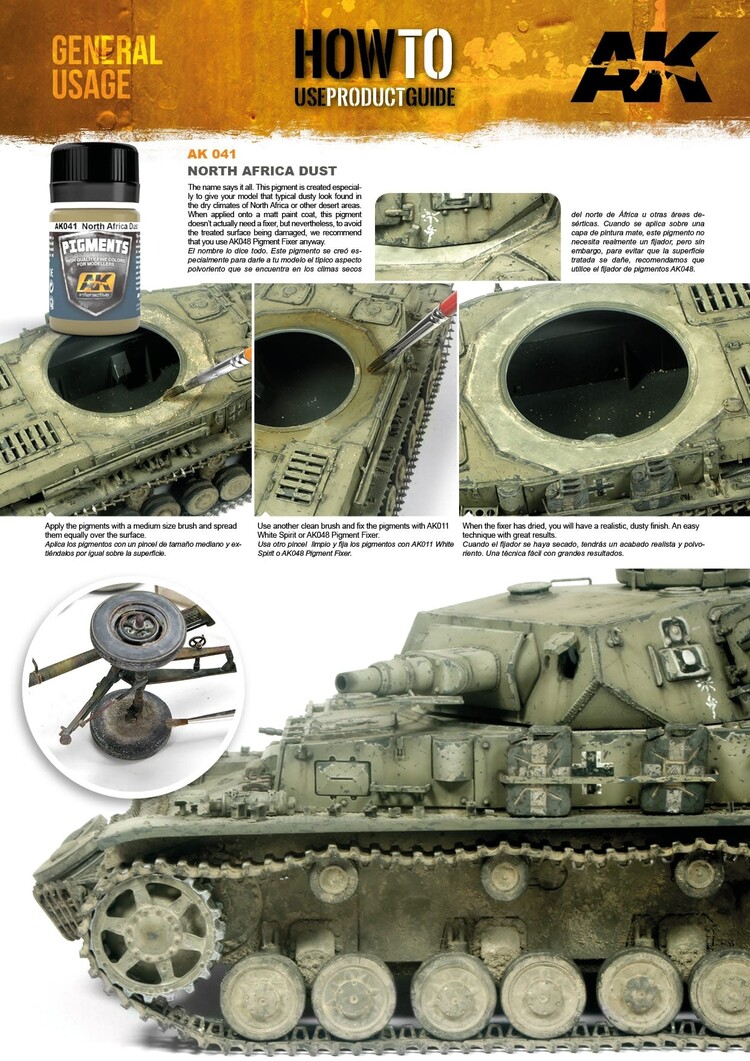 AK Interactive AK Interactive: Pigments - North Africa Dust