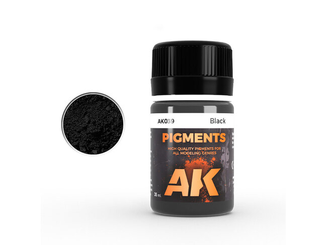 AK Interactive Pigments - Black