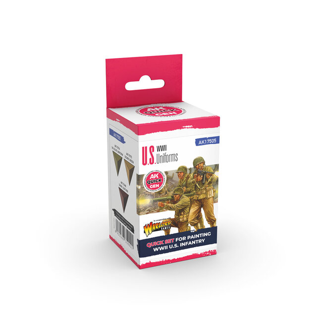 AK Interactive AK Interactive: Quick Gen Set - U.S. WWII Uniforms