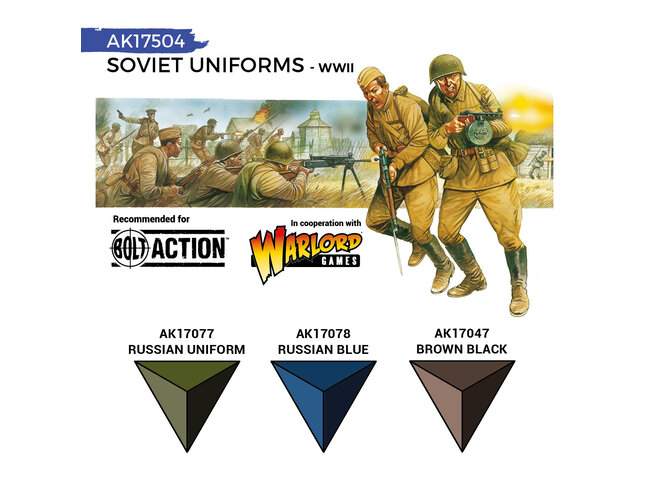 AK Interactive Quick Gen Set - Soviet WWII Uniforms