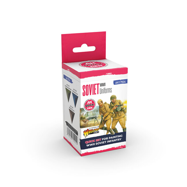 AK Interactive AK Interactive: Quick Gen Set - Soviet WWII Uniforms