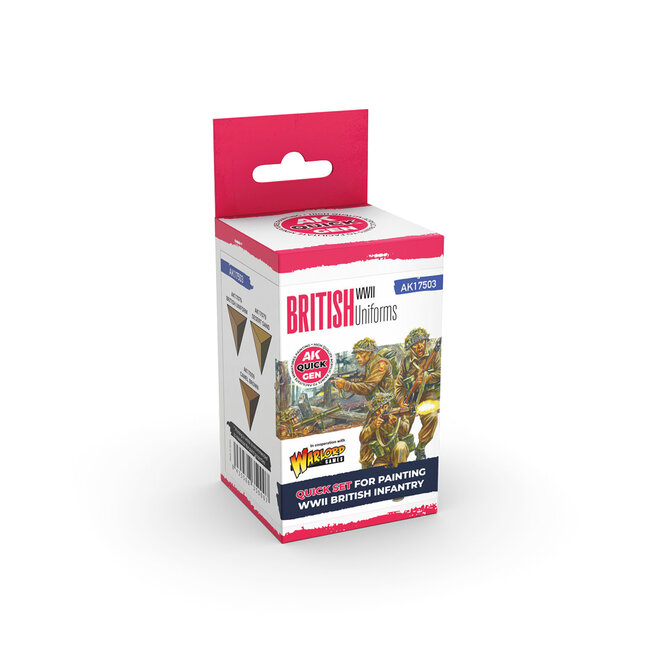 AK Interactive AK Interactive: Quick Gen Set - British WWII Uniforms