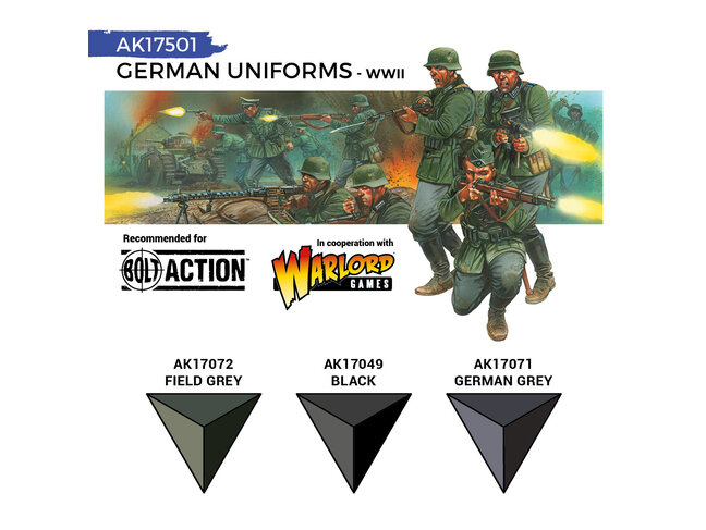 AK Interactive Quick Gen Set - German WWII Uniforms