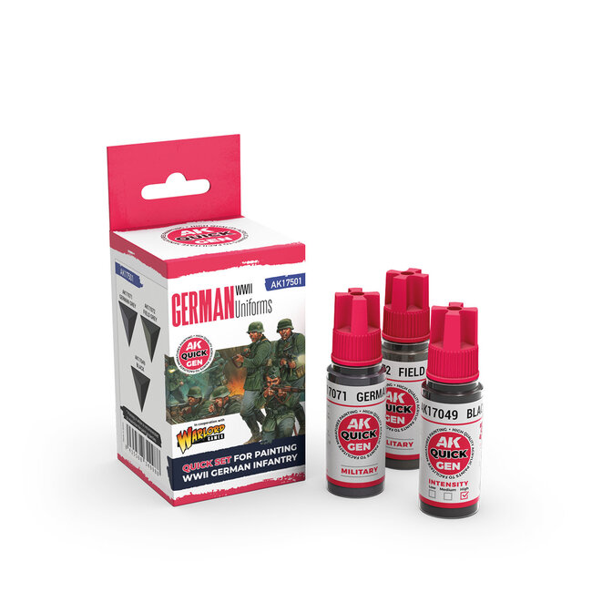 AK Interactive AK Interactive: Quick Gen Set - German WWII Uniforms