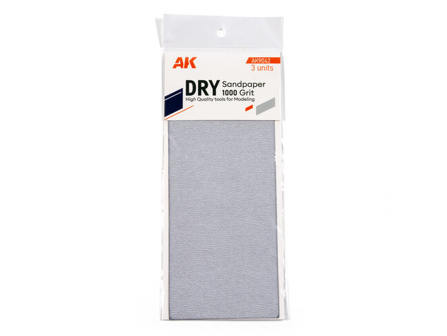 AK Interactive Dry Sandpaper 1000
