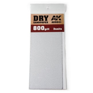 AK Interactive Dry Sandpaper 800