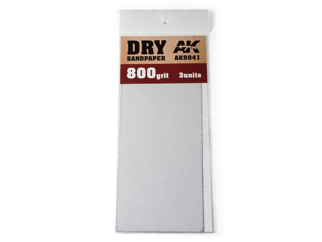 AK Interactive Dry Sandpaper 800