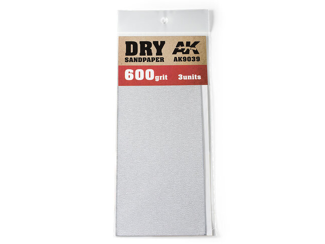 AK Interactive Dry Sandpaper 600