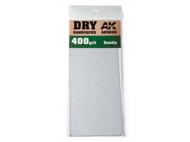 AK Interactive Dry Sandpaper 400