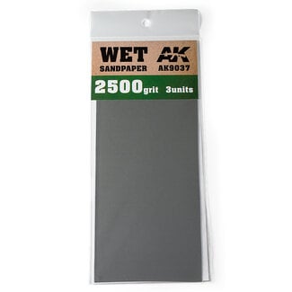 AK Interactive Wet Sandpaper 2500