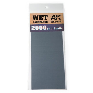 AK Interactive Wet Sandpaper 2000