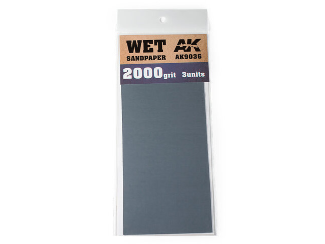 AK Interactive Wet Sandpaper 2000