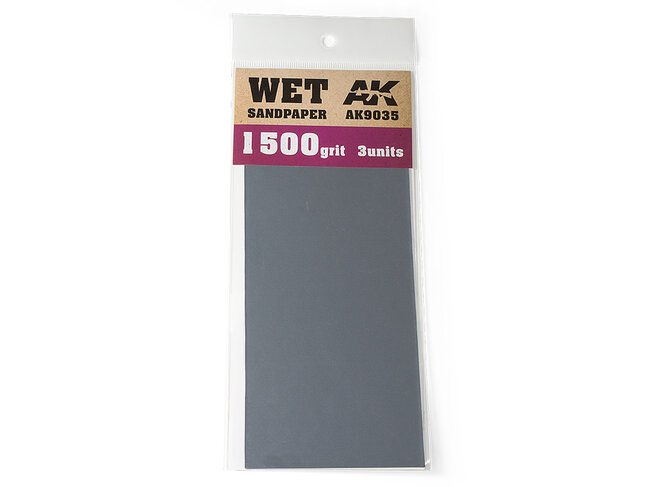 AK Interactive Wet Sandpaper 1500