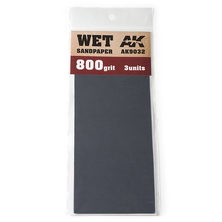 AK Interactive AK Interactive: Wet Sandpaper 800