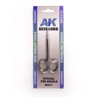 AK Interactive Scissors - Straight - Special for Decals & Paper