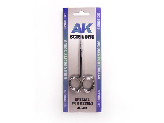 AK Interactive Scissors - Straight - Special for Decals & Paper