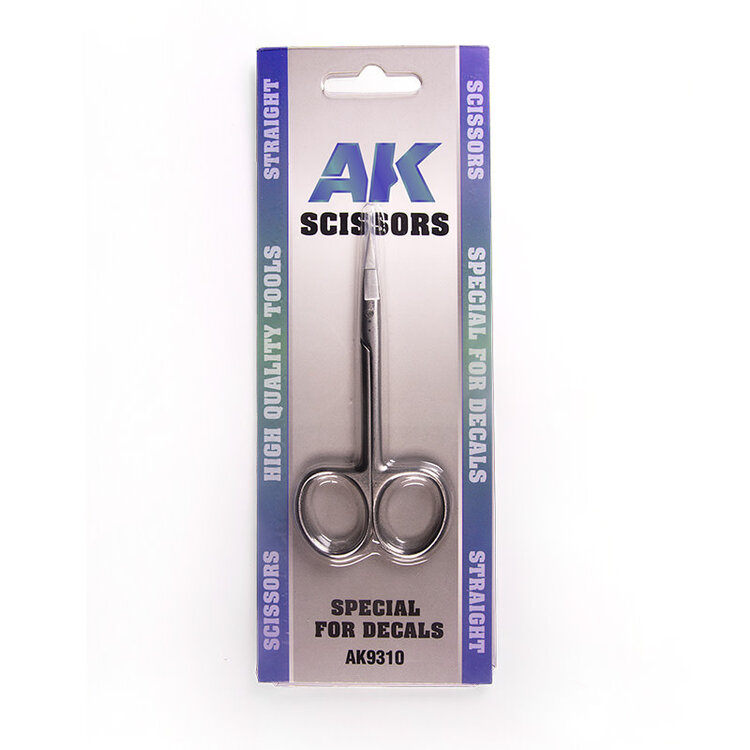 AK Interactive AK Interactive: Scissors - Straight - Special for Decals & Paper