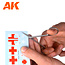 AK Interactive AK Interactive: Scissors - Straight - Special for Decals & Paper