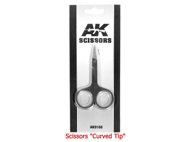 AK Interactive Scissors - Curved Tip