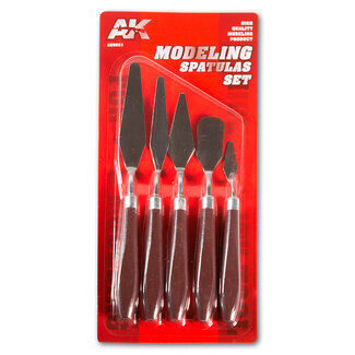 AK Interactive Modeling Spatulas Set