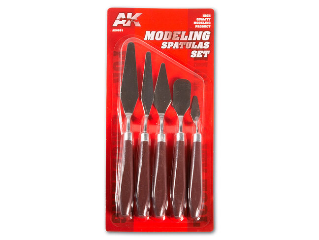AK Interactive Modeling Spatulas Set