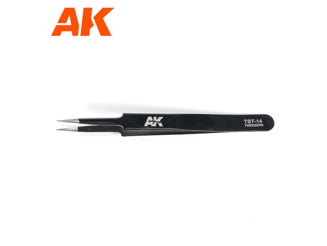 AK Interactive Precision Straight Tweezers
