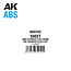 AK Interactive AK Interactive: ABS Sheet - 2.0mm - 245 x 195mm (1 Units)