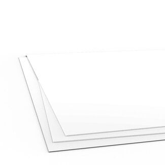 AK Interactive ABS Sheet - 0.3mm - 245 x 195mm (3 Units)