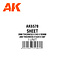 AK Interactive AK Interactive: Textured Styrene Sheet - Square Pavement Brick Big - 0.5mm - 245 x 195mm (1 Unit)