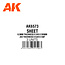 AK Interactive AK Interactive: Styrene Sheet - 0.3mm - 245 x 195mm (3 Units)