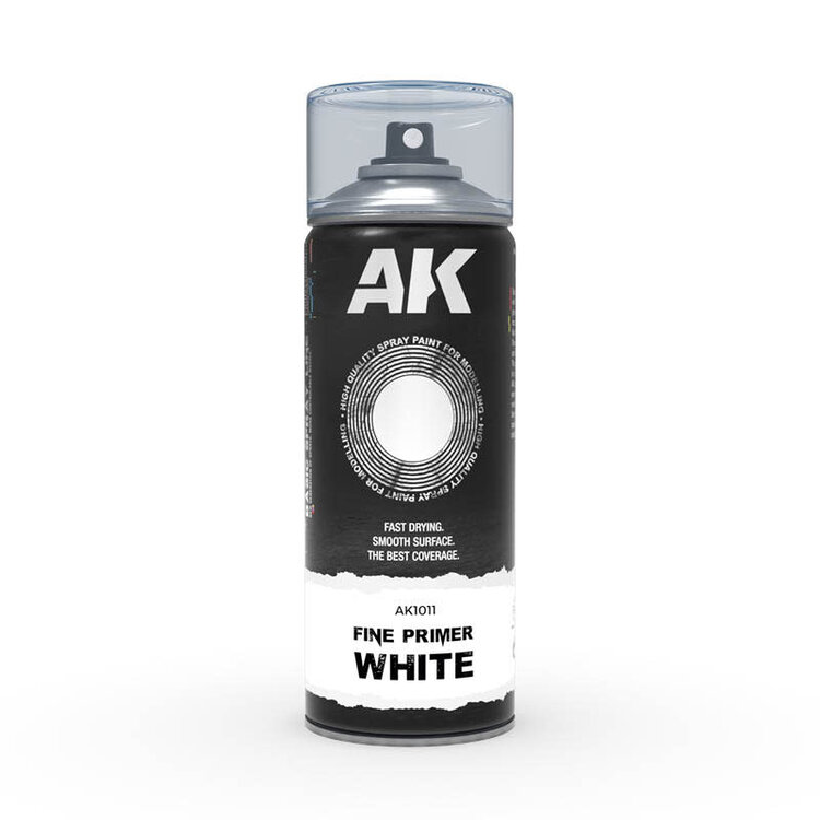 AK Interactive AK Interactive - Spray: Fine Primer White