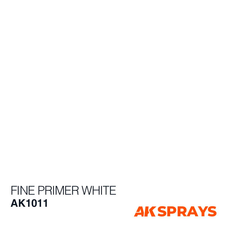 AK Interactive AK Interactive - Spray: Fine Primer White