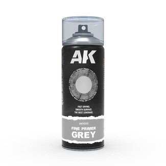 AK Interactive Spray: Fine Primer Grey