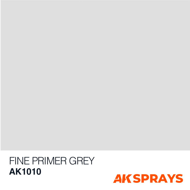 AK Interactive AK Interactive - Spray: Fine Primer Grey