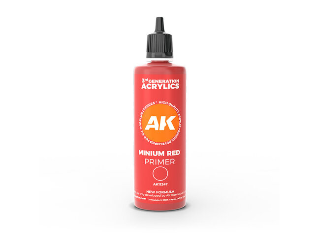 AK Interactive Minimum Red Primer 100ml