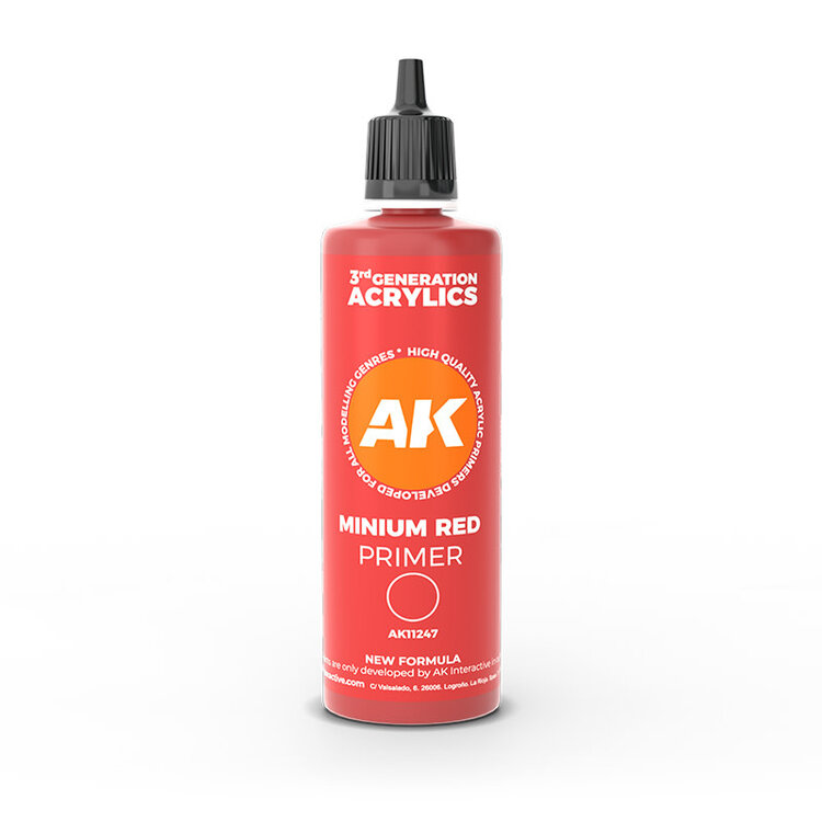 AK Interactive AK Interactive: Minium Red Primer 100ml