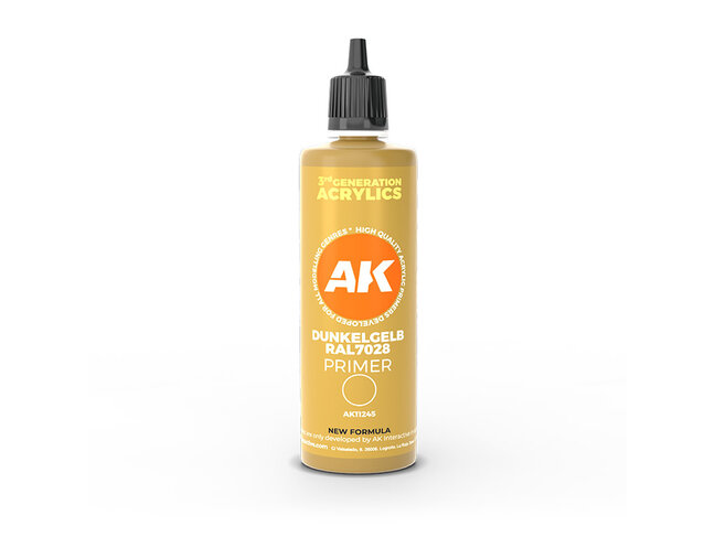 AK Interactive Dunkelgelb RAL 7028 Primer 100ml