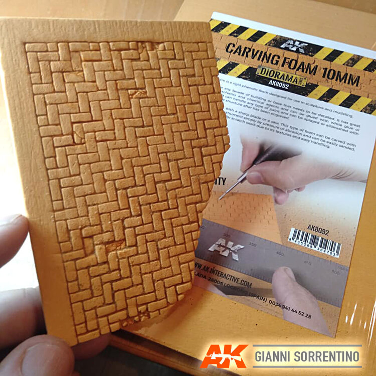 AK Interactive AK Interactive: Carving Foam  - 10mm - A5