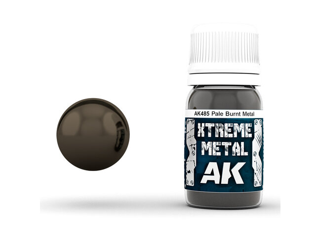 AK Interactive Xtreme Metal - Pale Burnt Metal