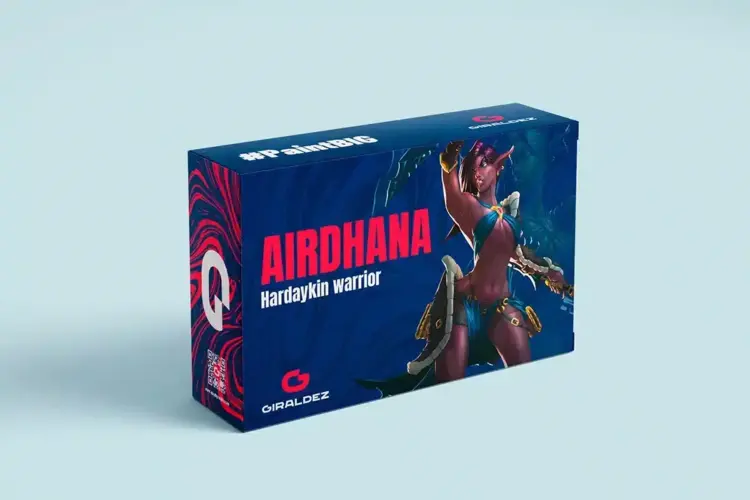 Giraldez Angel Giraldez: Miniature - Airdhana - Hardaykin Warrior